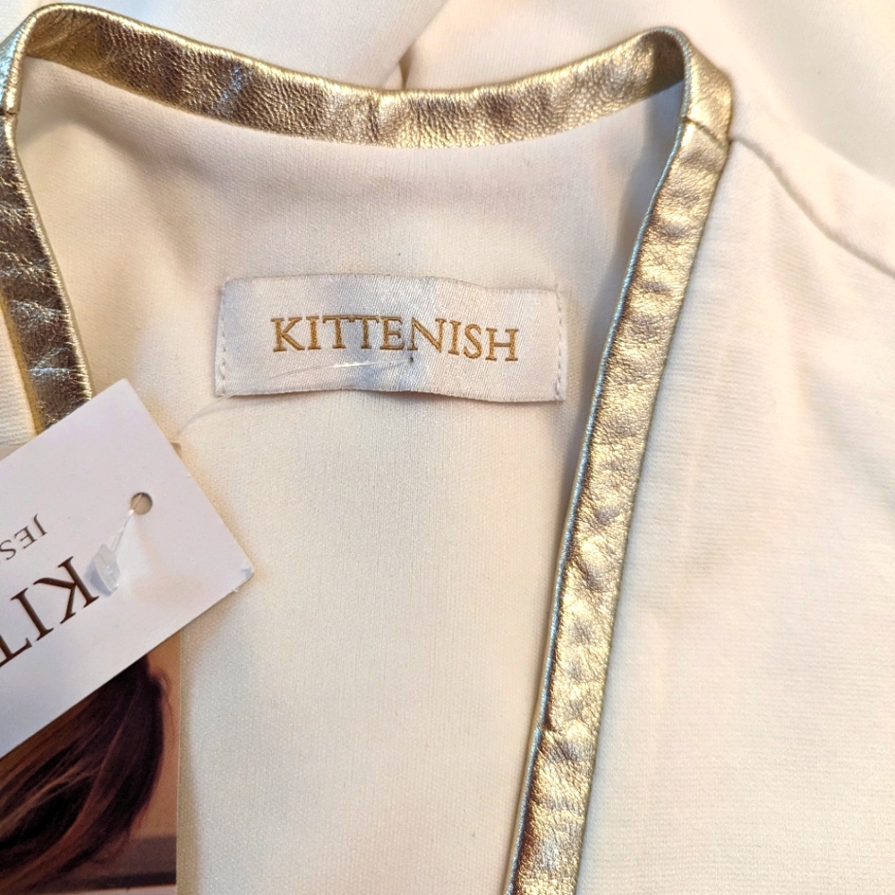 Kittenish/Jessie James Decker White Maxi XLong Dress Size Small BNWT
